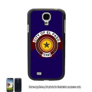 El Paso Texas TX City State Flag Samsung Galaxy S IV S4 GT I9500 Case Cover Skin Black Cell Phones & Accessories