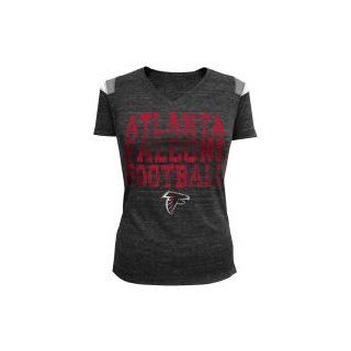 Atlanta Falcons 5th & Ocean NFL Womens Sleeve Stripe Team T Shirt  Sports Fan T Shirts  Sports & Outdoors