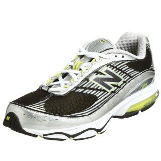 New Balance Men's MR725 Running Shoe,Black/Green,8 EE Sports & Outdoors