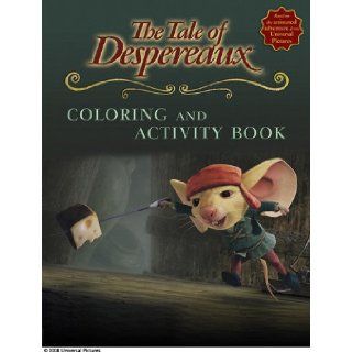 The Tale of Despereaux Movie Tie In Coloring and Activity Book Candlewick Press 9780763640736 Books