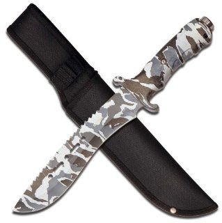 Survivor HK 729DW Outdoor Fixed Blade Knife 12 Inch Overall  Hunting Fixed Blade Knives  Sports & Outdoors