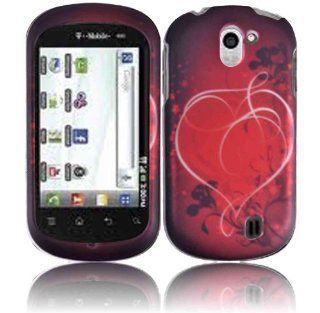Heart On Stars Hard Case Cover for LG Doubleplay C729 LG Flip 2 II Cell Phones & Accessories
