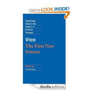 Vico The First New Science (Cambridge Texts in the History of Political Thought) eBook Gianbattista Vico, Leon Pompa Kindle Store