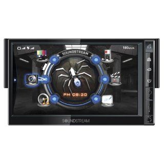 Soundstream SNX731 7 Inch Detachable Navigation  Vehicle Dvd Players 