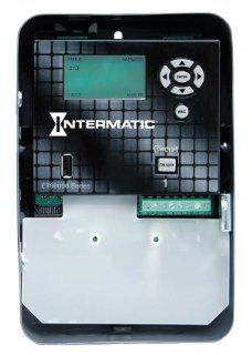 Intermatic ET90115C Timer, 120277V 30A SPDT 1Circuit Digital Timer   Wall Timer Switches  