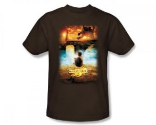Mirrormask   Movie Poster Adult T Shirt In Coffee, Size Large, Color Coffee Clothing