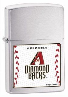 ZIPPO 24585 MLB Florida Marlins Brushed Chrome Zippo Lighter   Cigarette Lighters