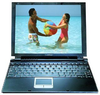 Toshiba Portege R100 Laptop (Pentium M Processor 733 (Centrino), 512MB RAM, 40 GB Hard Drive)  Notebook Computers  Computers & Accessories