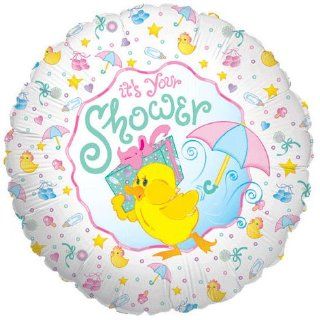 18 Inch Baby Shower Duck Betallic Balloon Toys & Games