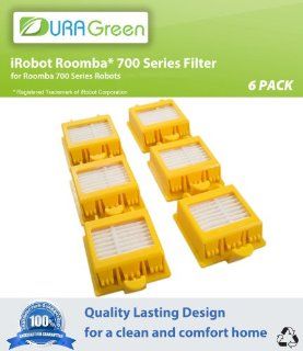iRobot Roomba 760 Dual HEPA Filters Replenishment Kit   3 Replacement Sets (6 Pack) for 760, 770, 780   Household Robotic Vacuums