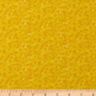 Cute As A Bug Blender Yellow/Orange Fabric