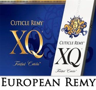 Cuticle XQ European Remy Weaving Hair 14" Color # 1  Hair Extensions  Beauty