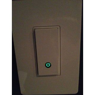 Belkin WeMo Light Switch, Control Your Lights From Anywhere with the Home Automation App for Smartphones and Tablets, Wi Fi Enabled  Players & Accessories