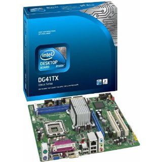 Intel Core 2 Quad/Intel G41/A&V&GbE/MATX Motherboard, Retail BOXDG41TX Electronics