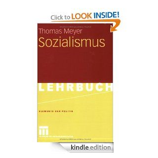 Sozialismus (Elemente der Politik) (German Edition) eBook Thomas Meyer Kindle Store