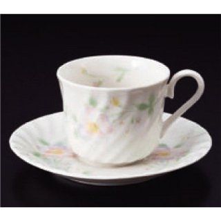 drinkware cup with saucer kbu768 19 332 [5.71 x 2.92 inch  73.2300 cc] Japanese tabletop kitchen dish Flower bowl dish new C / S (NB) [14.5 x 7.4cm ? 186 cc ] Cafe cafe Tableware restaurant business kbu768 19 332 Drinkware Cups With Saucers Kitchen &