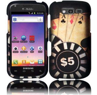 Ace Poker Design Hard Case Cover for Samsung Galaxy S Blaze 4G T769 Cell Phones & Accessories