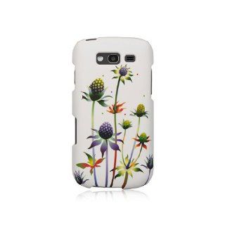 White Fruit Flower Hard Cover Case for Samsung Galaxy S Blaze 4G SGH T769 Cell Phones & Accessories