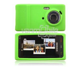 Green Soft Silicone Cover for Samsung Memoir T929 (T Mobile) Cell Phones & Accessories