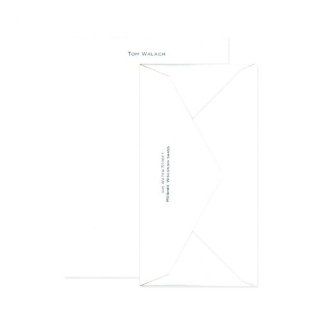 Pearl White Monarch Sheets  Blank Note Cards 