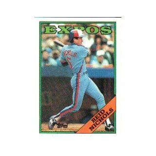 1988 Topps #748 Reid Nichols Sports Collectibles
