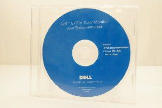 Dell E773c Color Monitor User Documentation Install Disc Year 2003 April Computer Software Program Install Software