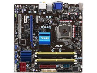 ASUS P5Q VM LGA775 Intel P45 DDR2 1066 ATX Motherboard Electronics