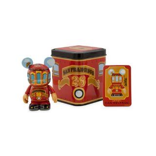 Vinylmation Disney San Francisco Red Trolley Vinyl 3" Collectible Figure Toys & Games