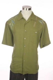 Mens Tori Richard Silk Hawaiian/Camp Shirt Sz (L) at  Mens Clothing store Button Down Shirts