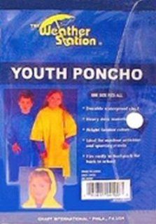Weather Station Poncho Adult Size (3 Pack) Health & Personal Care