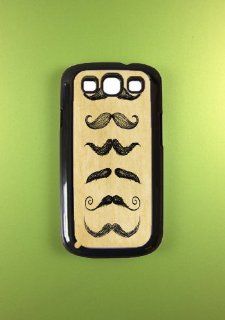 Mustache Samsung Galaxy S3 Case, Vintage Fashion Samsung Galaxy S3 Cover Cell Phones & Accessories