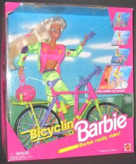 Bicyclin' Barbie Toys & Games