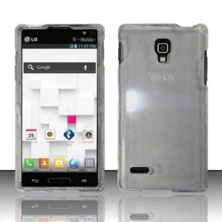 LG Optimus L9 P769 / P760 / MS769 Case Clear Transparent Hard Cover Protector (T Mobile / Metro Pcs) with Free Car Charger + Gift Box By Tech Accessories Cell Phones & Accessories