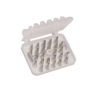 Ateco 782 Pastry Bag Tips   Small 26 Tips Decorating Tips Kitchen & Dining