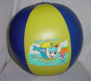 Pms 37cm Retro Budgie Helicopter Inflatable Beach Ball In20 Toys & Games