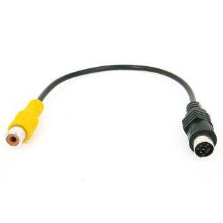 Cable N Wireless 6 inch S Video to Composite RCA Video Adapter Cable DVD VCR TV (US Seller) Electronics