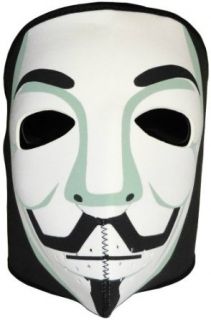 Neoprene Guy Fawkes Anonymous Face Mask Balaclavas Headwear Clothing