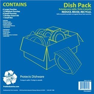 Dish Packing Kit with box