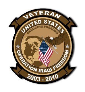 Operation Iraqi Freedom Decal Sticker 3.8" Automotive