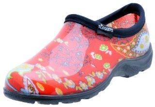 Sloggers 5104RD07 Womens Garden Shoe, Paisley Red, Size 7 Patio, Lawn & Garden