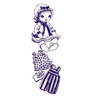 Doll and Doll Clothes Pattern Multi Stamp Transfer Design 766 Vintage Sewing Pattern