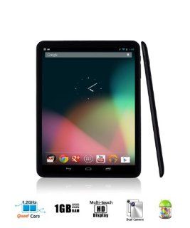 Arch™ Metallic Mini Studio QUAD CORE 8 inch NEW Android 4.2.2 Jellybean OS HD 1024*768 resolution 43 10 Point Capacitive Touchscreen Aluminium Alloy Housing Tablet PC 1.2GHz CPU 1GB DDR3 RAM 8GB Storage Front/Rear Camera Supports G Sensor, Skype, Ne