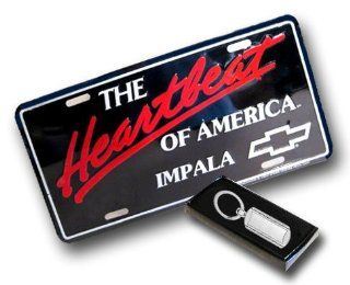 Heartbeat of America Impala License Plate (with Key Chain) Automotive