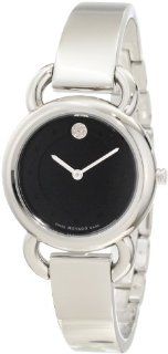 Movado Women's 0606509 Linio Stainless Steel Dave Diamond Dot Watch at  Women's Watch store.