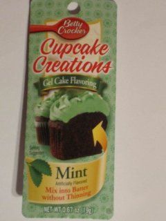 Betty Crocker Cupcake Creations Mint Gel Cake Flavoring 6 pack  Grocery & Gourmet Food