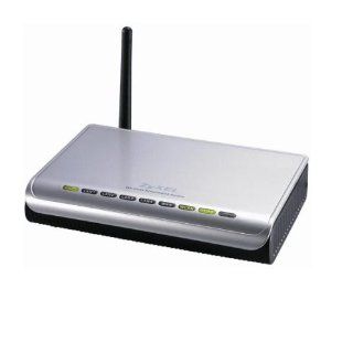ZyXEL P320W 802.11g Wireless Router With 4 Port 10/100 Fast Ethernet Switch Electronics
