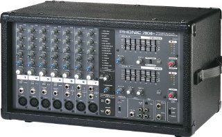 Phonic Powerpod 780 Plus 2X300W 7 Channel Powered Mixer with Digital Effects Musical Instruments