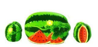 WATERMELON 3 D Table Set w/S & P *NEW* Combined Pepper And Salt Shakers Kitchen & Dining
