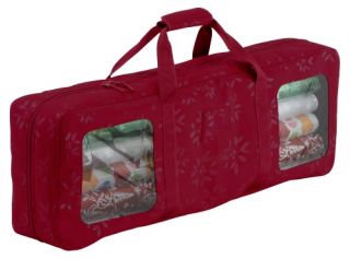 Classic Accessories Wrapping Paper Bag   Cranberry   Tree Storage Bags