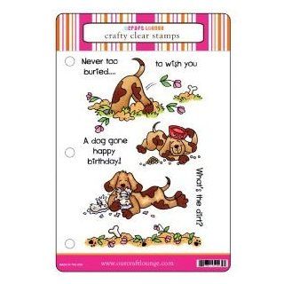 6 Pack CLEAR STAMP SET PAT BAD DOG Papercraft, Scrapbooking (Source Book)